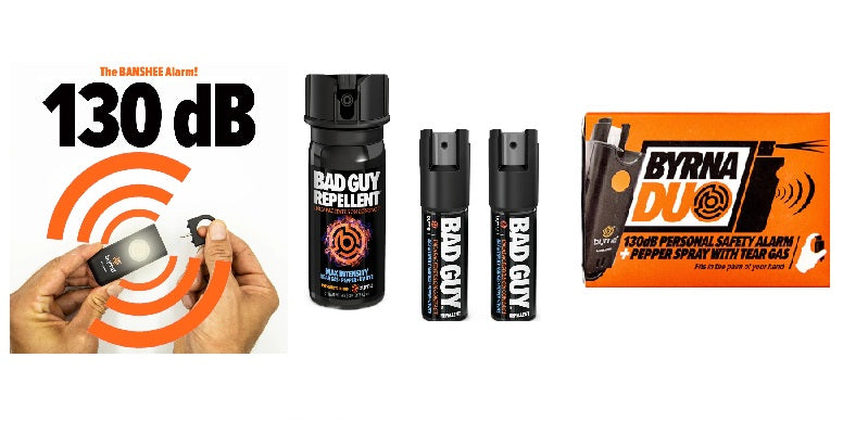 Personal Alarms and Sprays