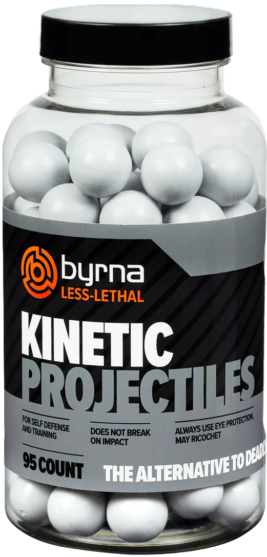 Byrna .68 Cal Kinetic Projectiles (95 Count)