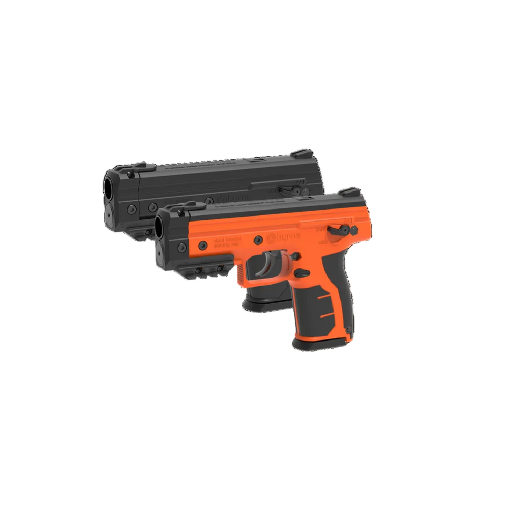 A black and orange Gen 1 LE